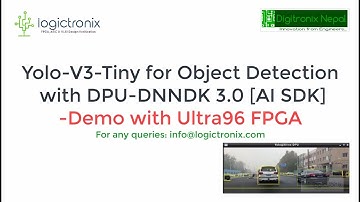 Yolo V3 Tiny [Caffe] for Object Detection with DPU DNNDK & Ultra96 FPGA