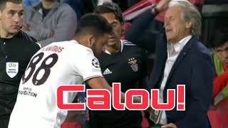 GONÇALO RAMOS LEVA RASPANETE DE UM JJ FURIOSO (Benfica v PSV)