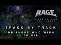 RAGE - "Wings Of Rage" - TRACK BY TRACK: 12 - For Those Who Wish To Die