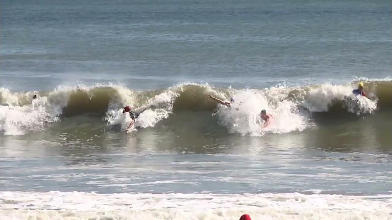 2nd Annual Rockaway Beach Bodysurfing Contest YouTube