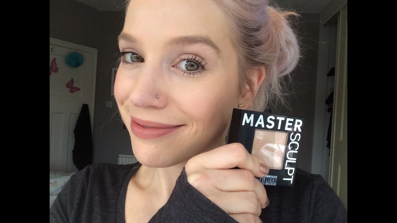 Poudre De Contouring Maybelline Master Sculpt - Teintes 01 Light Et 02 Medium Dark, Neuve