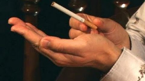 How To Make A Cigarette Disappear From A Magician