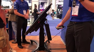 InfoComm 2018: Clear Touch Features Convertible Stand Option for Interactive Panels