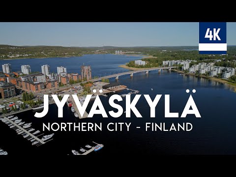 JYVÄSKYLÄ - NORTHERN CITY in Europe 🇫🇮💙🌲 | FINNISH Lakeland in SUMMER | FINLAND | Cinematic Drone