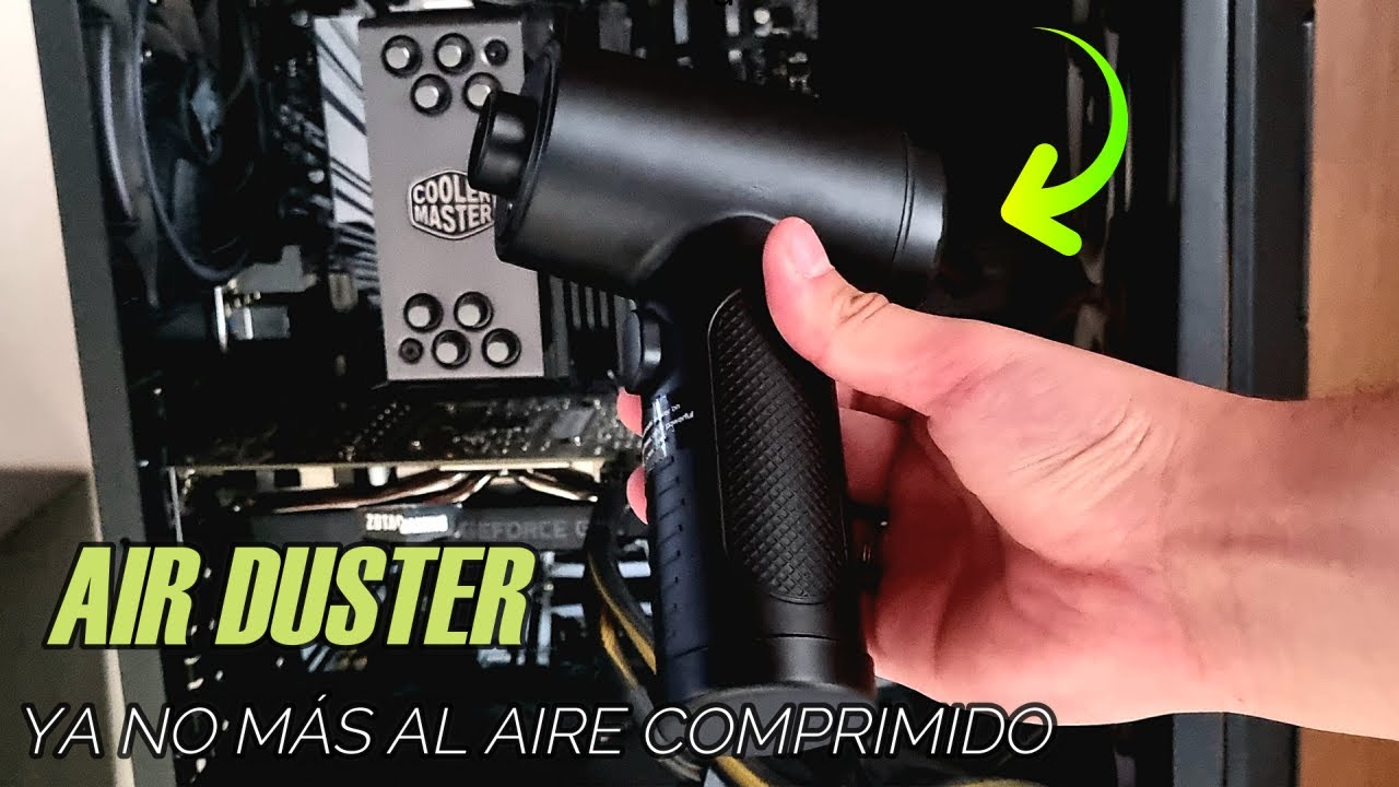 Adiós al aire comprimido en la limpieza de PCs, AIR DUSTER