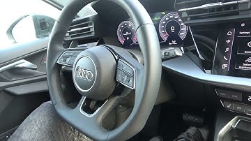 How to Enable or Disable Interior Airflow Circulation in Audi A3 8Y Sportback ( 2020 - now )