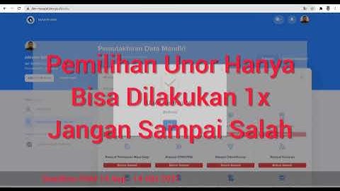 Tutorial Pemutakhiran Data Mandiri (PDM) Mudah dan Tidak Ribet