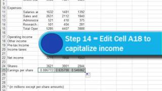 Celebrity Excel Tutorial 1, Case 1 Profile