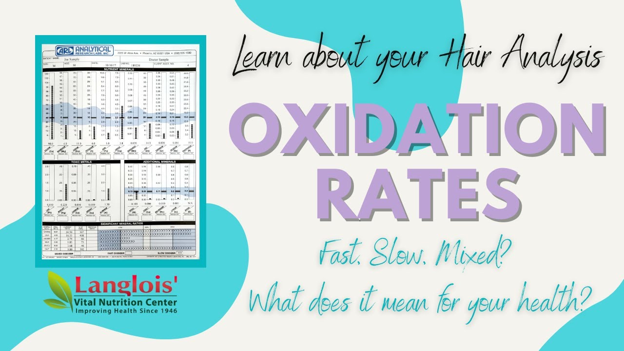 Learn about your Hair Analysis: Oxidation Rate | Hair Tissue Mineral Analysis | Hair Test Review