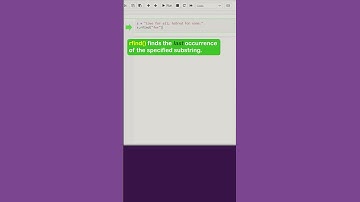 How to Find a Substring in a String in Python