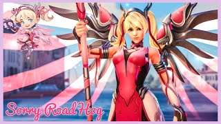 When Mercy kills a Roadhog? :): - Overwatch (Highlight)