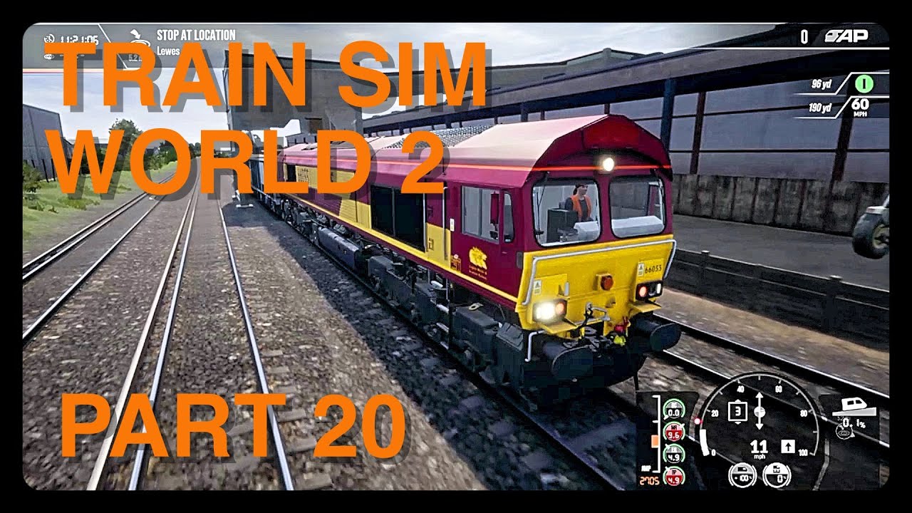 TrainSim World 2 -  6V44 Newhaven Aggregate - Acton Yard - Class 66 - Part 20