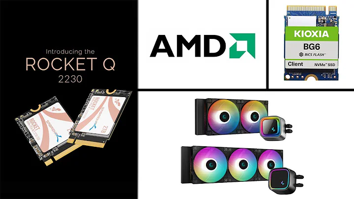Os últimos lançamentos de tecnologia: Drivers AMD Adrenalin 23.5.1, Coolers DeepCool LE520 e LE720 e SSDs da Sabrent e Kioxia