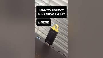 How to Format USB Flash Drive to FAT32 (Larger than 32GB) #pctips #techtips #fat32
