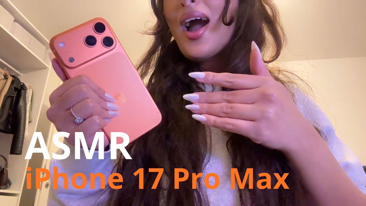 ASMR | Tapping on iPhone 17 Pro Max | What’s on my iPhone 📲 