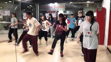 [Locking] Beginner Open Class - CeeKay 2nd May 2012 Natasha Studio Clarke Quay Singapore