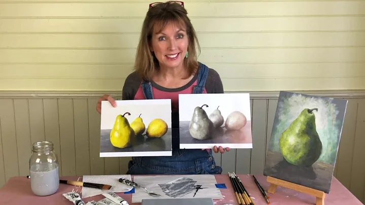 How to paint a pear with Rachael McCampbell