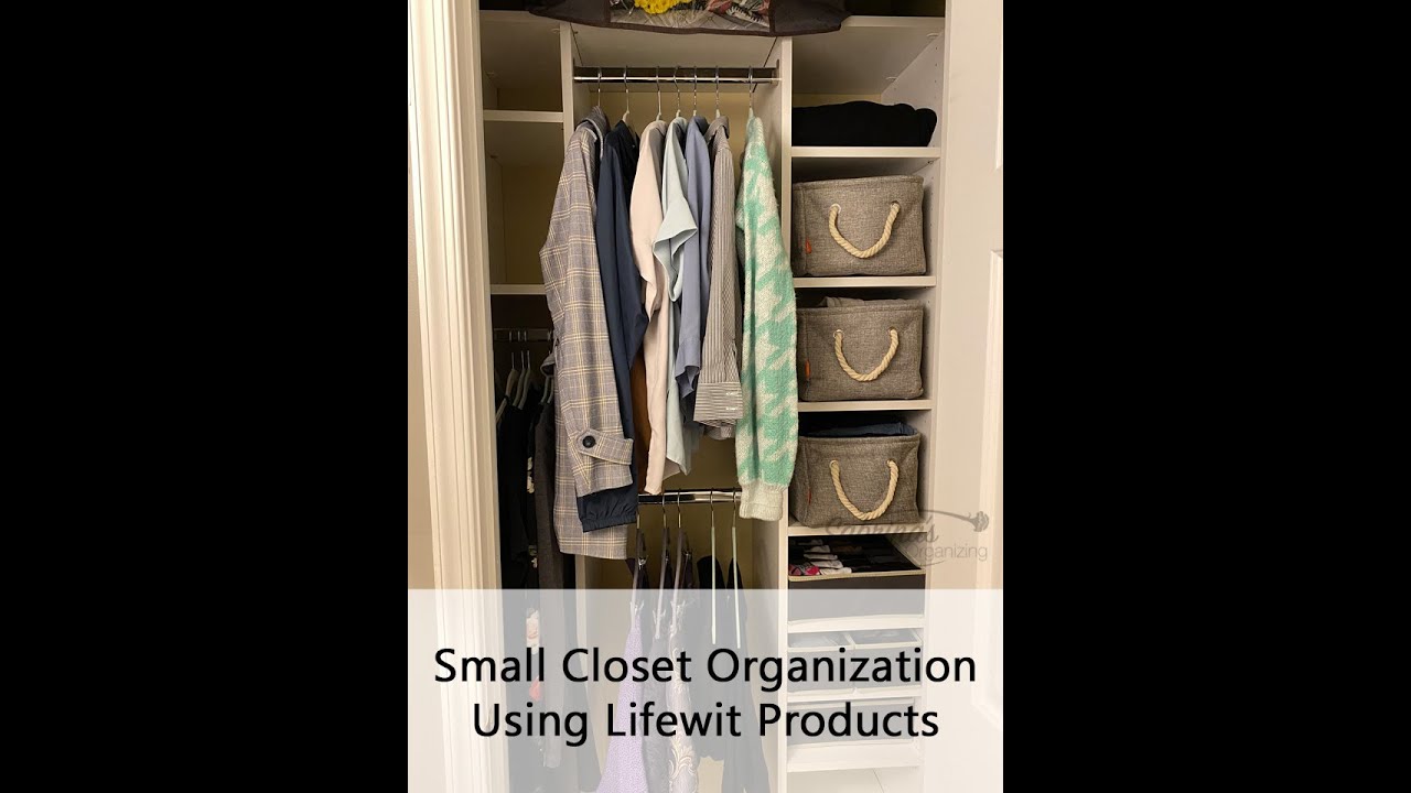 Small Closet Organization Tips Using Lifewit - Sabrinas Organizing