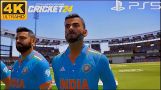 Cricket 24 PS5 Gameplay | India Vs Pakistan At The Wankhede Stadium!