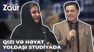 Həmin Zaur | Ali Pormehr ailəsi ilə studiyaya gəldi Resimi