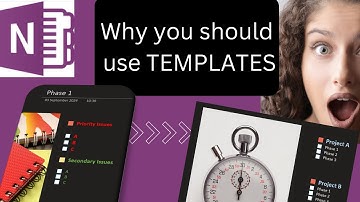 TEMPLATES are the Secret to MAXIMUM Productivity in Microsoft OneNote!