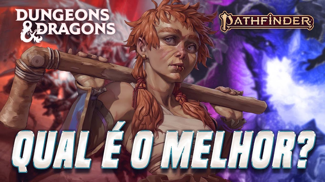 D&D 5e VS PATHFINDER 2e Qual é o melhor?