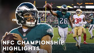 Highlights: Eagles Defeat 49ers in NFC Championship!