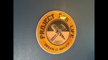 Onefinity / CarveCo Creating an Epoxy Logo - multi-layer / color 23.5” x 23.5” - Carving Epoxy V2