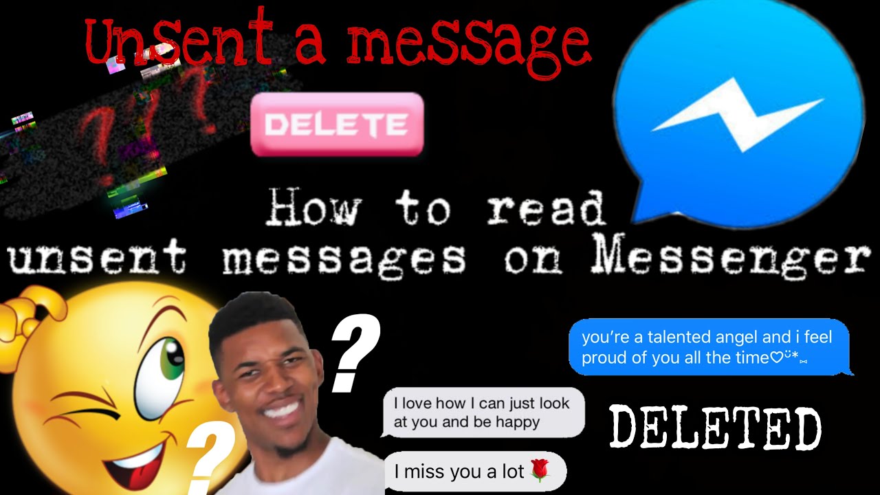 How to Read Unsent Messages on Messenger Neneng Compacion.