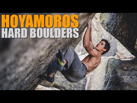 Hoyamoros, Hard Boulders 🔴 (8A) (8B) (8C) | Jesús Muñoz (Chuchi)