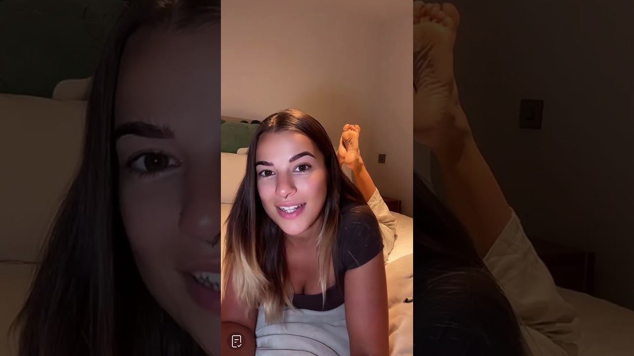 Nice britain girl shows her soles | TikTok feet #7 