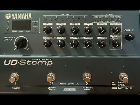 Yamaha UD Stomp Allan Holdsworth Patches Only Multiple Delay