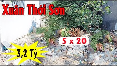 Đất Xuân Thới Sơn Hóc Môn 3,2 Tỷ | nhà đất hóc môn