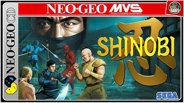 Shinobi - New Arcade port for Neo Geo AES and Neo Geo CD. by Hoffman 🎮 Let