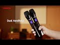 UHF радиосистема с двумя ручными микрофонами Takstar M-2FH