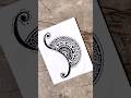 Draw an easy mandala with me ˚.🌈⋆✨#shorts #trending #viralvideo #mandala #satisfying #art #drawing
