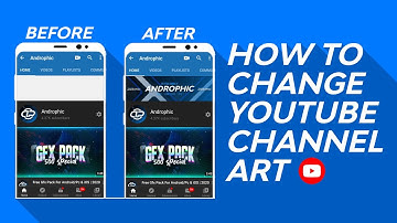 How to Change Youtube Background Photo/Channel Art ( Cover Photo) Banner on Android & ios 2020