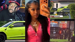 Wrong place? Akademiks reacts to Florida Influencer Dreamdoll Bri getting 💥 along w family members! 
