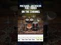michael jackson billie jean Drum Cover with sheet music how to play tutorial #drumcover #drumtrack 4