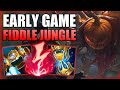 HOW TO PLAY FIDDLESTICKS JUNGLE & WIN EARLY GAME - Season 11 Fiddle Jungle Guide League of legends