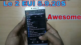 Le eco Le 2 - Install  EUI 5.9.20S(SD652)-Fingerprint gestures, theme store and more!!!! screenshot 5