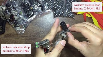 Hướng dẫn lắp ráp ná cao su đèn laze - nacaosu.shop