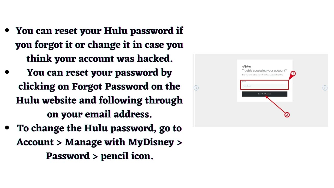 How to Reset or Change Hulu Password