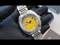 Review seestern 300t homage of doxa sub 300 yellow dial