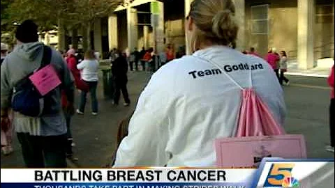 Thousands Join Fight Against Breast Cancer
