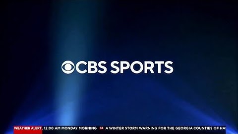 CBS Sports intro 2022