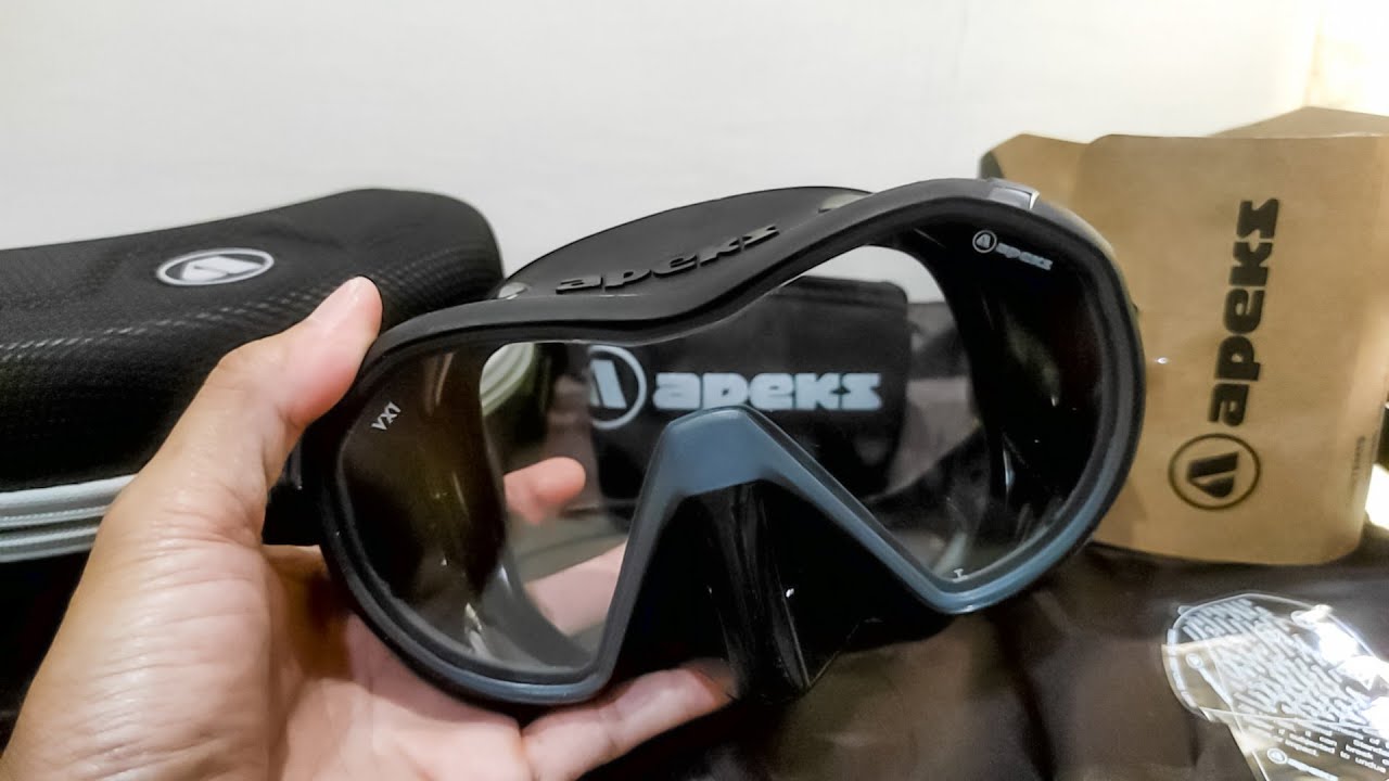 Mask APEKS VX1 Clear Lens Scuba Diving