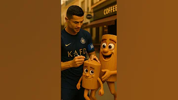 Tun Tun Sahur Also Fan Of Ronaldo L Shocked Tun Tun Sahur Fan Moment Brainrot Tungtungtungsahur 