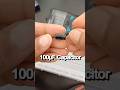 CW35- What happens when we connect LED in series with a 100µF Capacitor and a Battery? #circuitwali