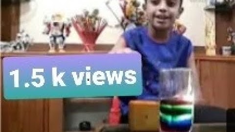 Easy Water Stacking Sugar Density Experiment| DIY Incredible Science| Sugar Water Density Experiment